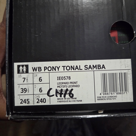 Wales Bonner Adidas Leopard Print Women's Sneakers Sz 7 1/2. TOO CUTE! - Picture 7 of 7